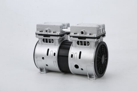 Oil free air compressor for oxygen generator