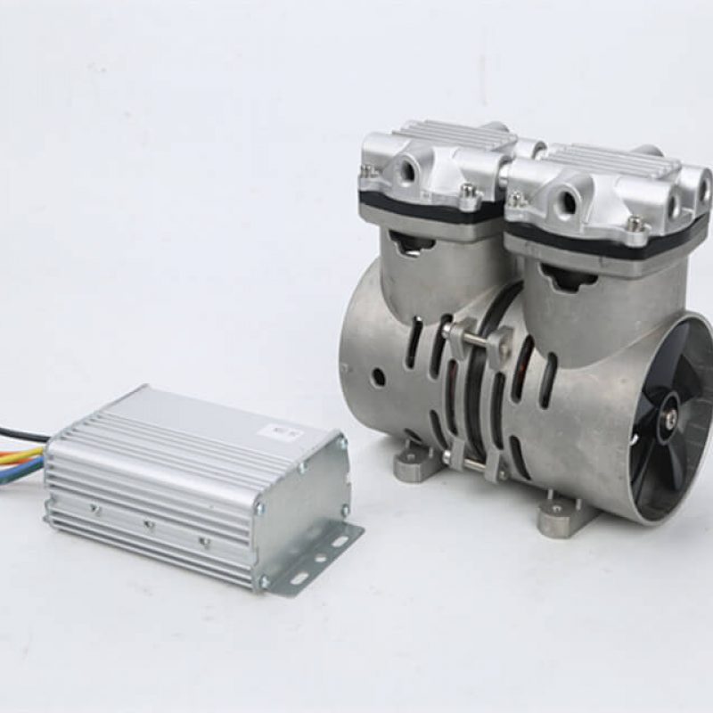 DC oil-free air compressor, DC12V, 24V, 36V, 48V, 60V, 72V, 96V, 110V, 144v, 200V, 320v, 540 DC air compressor