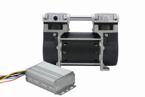 BSTEN 制氧机静音无油空压机直流DC12V/24V/36V/48V/60V/72V/96V/110V/270V/540V车载用列车用空气压缩机大排量无水BST100DC