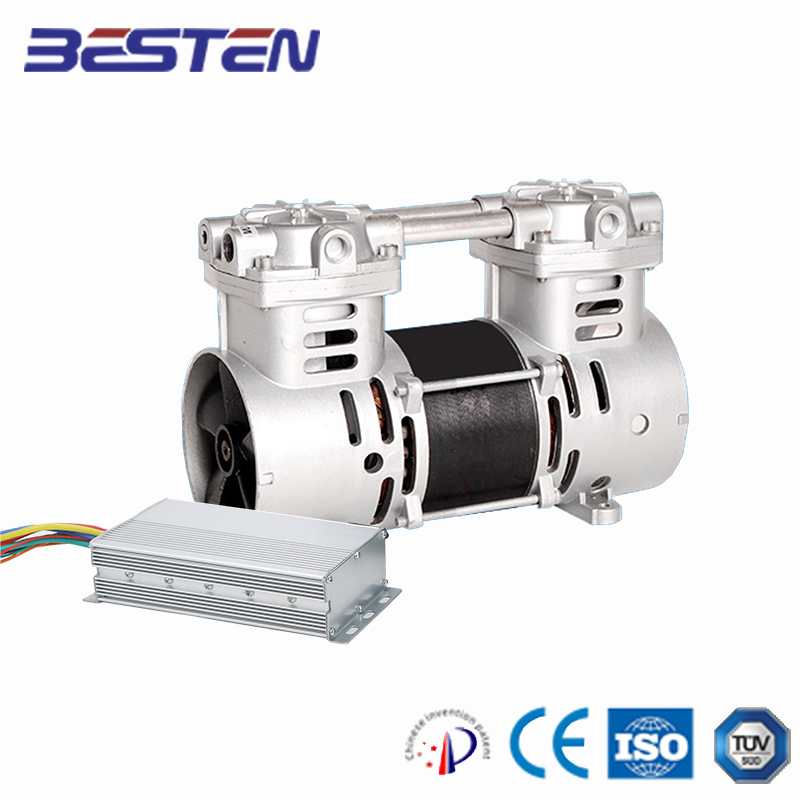 BSTEN特种空压机直流空气压缩机DC72V/96V/110V/270V/540V便捷静音无油空压机BST300/7DC