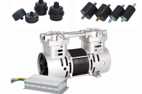 BSTEN 空压机机头直流DC12V/24V/36V/48V/60V/72V/96V/110V/270V/540V工业用润滑欧美出口高品质实验室专业耐用高寿命BST300DC