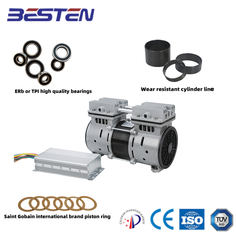BSTEN特种空压机直流DC72V/96V/110V/270V/540V高品质实验室专业耐用高寿命BST400/7DC