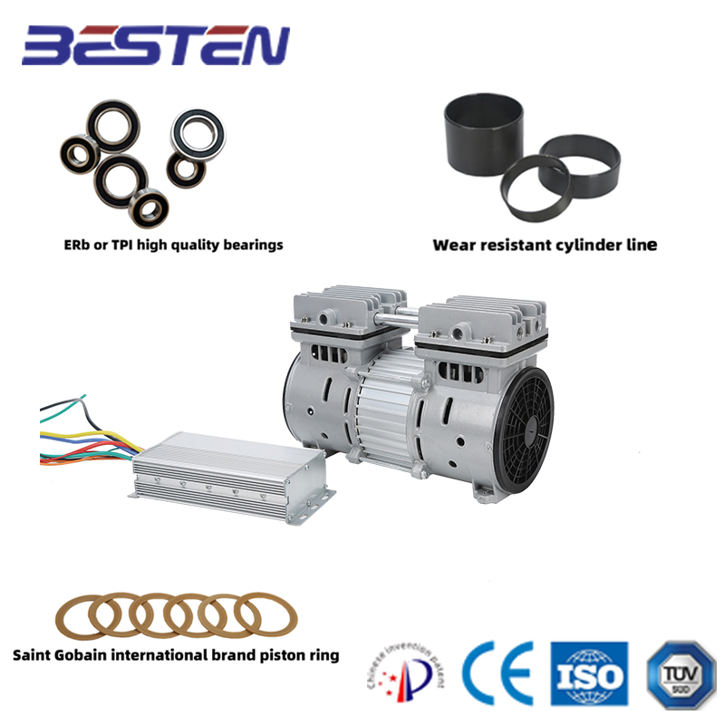 BSTEN特种空压机直流DC72V/96V/110V/270V/540V气泵火车用高原用BST750DC