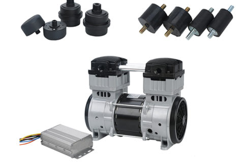 BSTEN 空压机机头直流DC12V/24V/36V/48V/60V/72V/96V/110V/270V/540V医用牙科用车载用列车用空气压缩机大排量BST1500DC