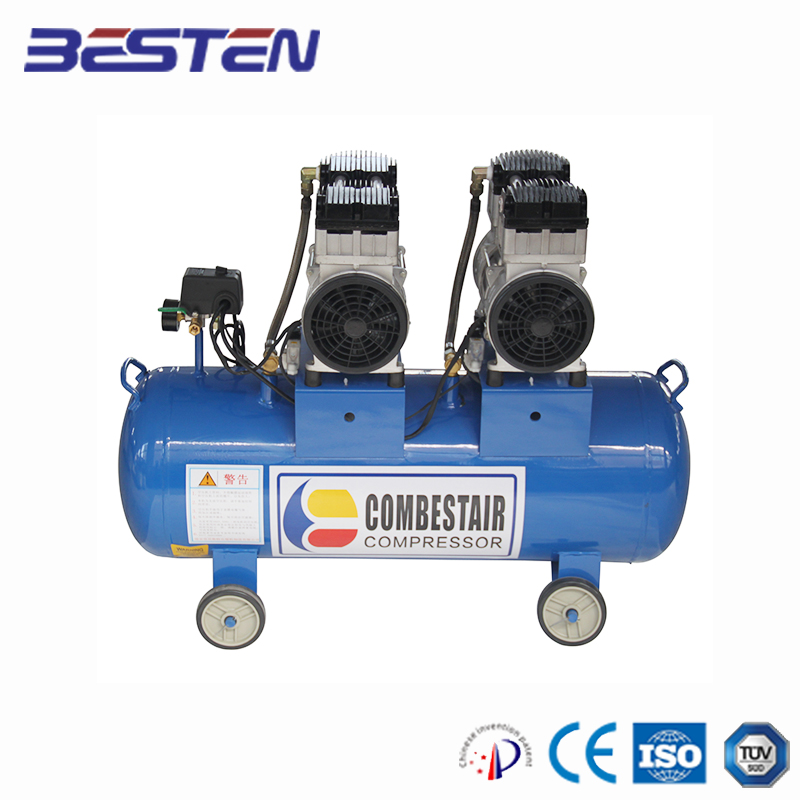 BSTEN整机无油空压机AC 220V/110V/380V军工用 高端特种空压机BW1102，BW1502
